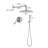 Wall Mounted Shower Only Faucet-88204145