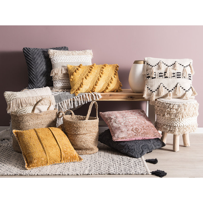 Korth Floral Square Cushion
