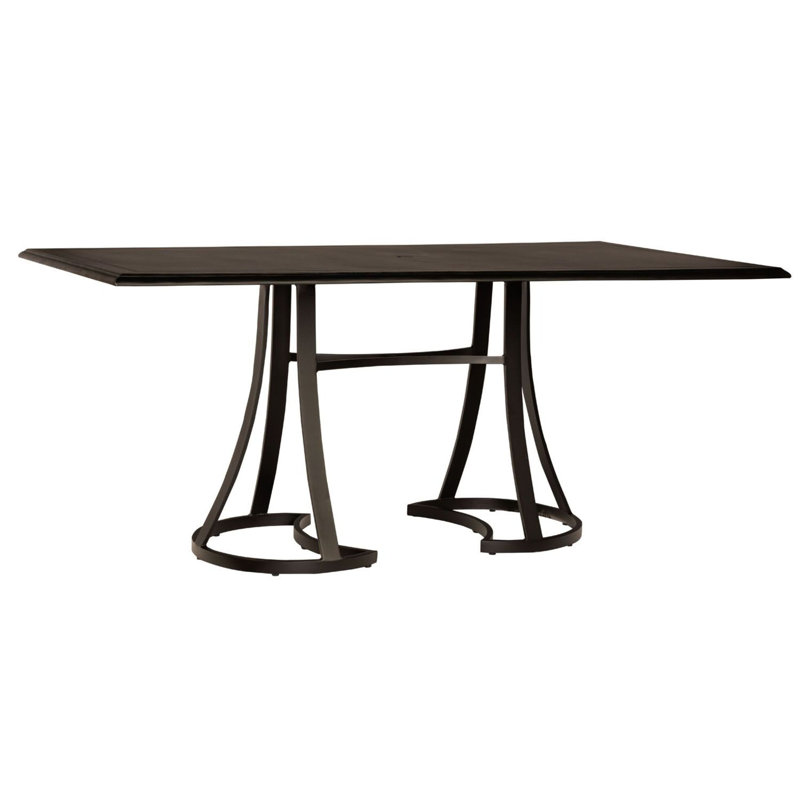 Complete Table Outdoor Side Table, Textured Black