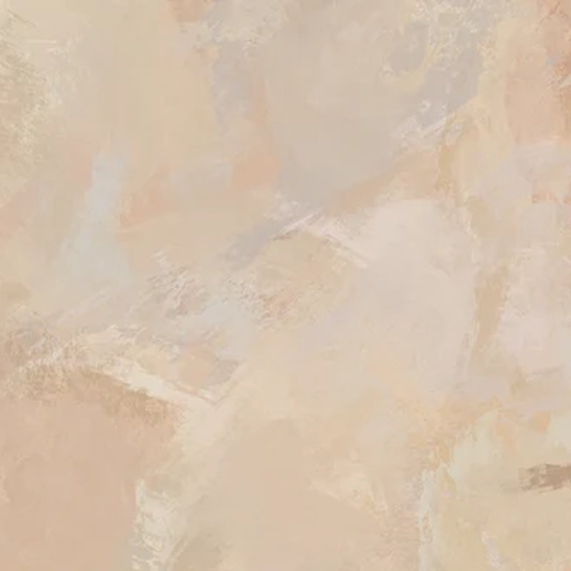Murale en plâtre beige chaud, L 160 po x l 108 po