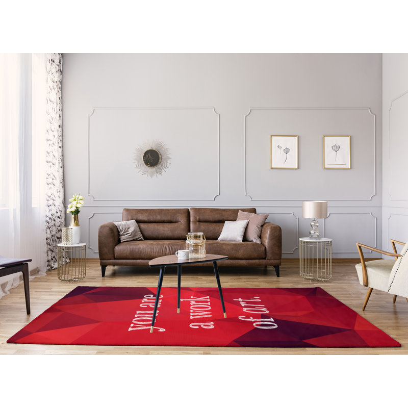 Tapis de travail en résine d’art en poly-chenille, Rectangle 5 pi x 7 pi