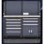 Workshop garage complete storage system set