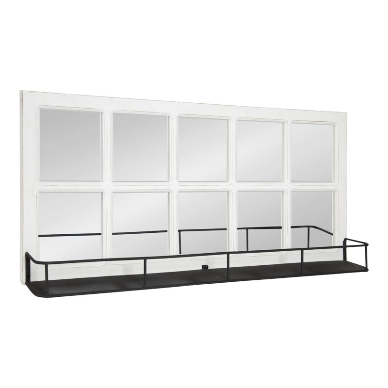Miroir d'appoint Prout Farmhouse, blanc