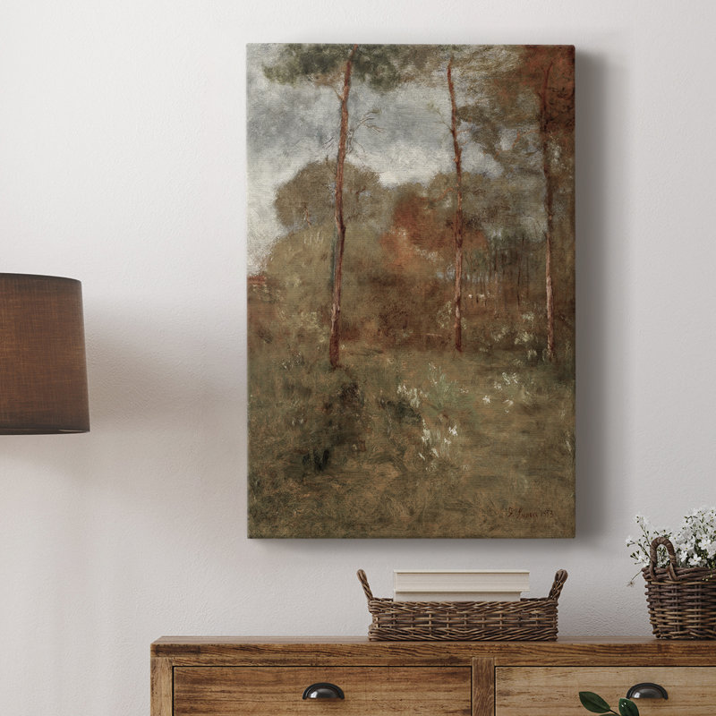 Paysage rétro CLXVII - galerie Cavas sur mesure, H 27 po x l 18 po