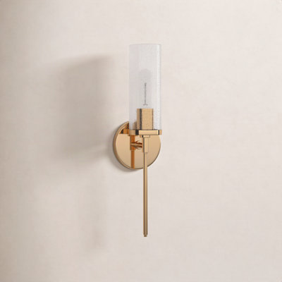 Single Light Glass Dimmable Wallchiere
