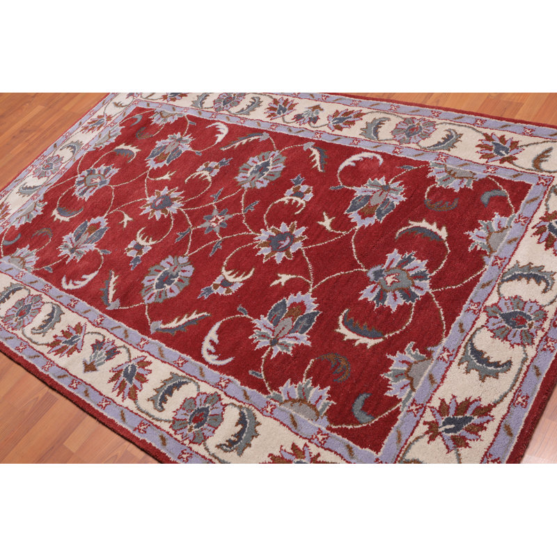 Penix Wool Oriental Indoor Rug