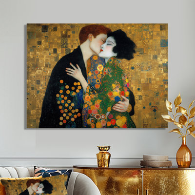 Impression intime sur toile, "Couple intime"
