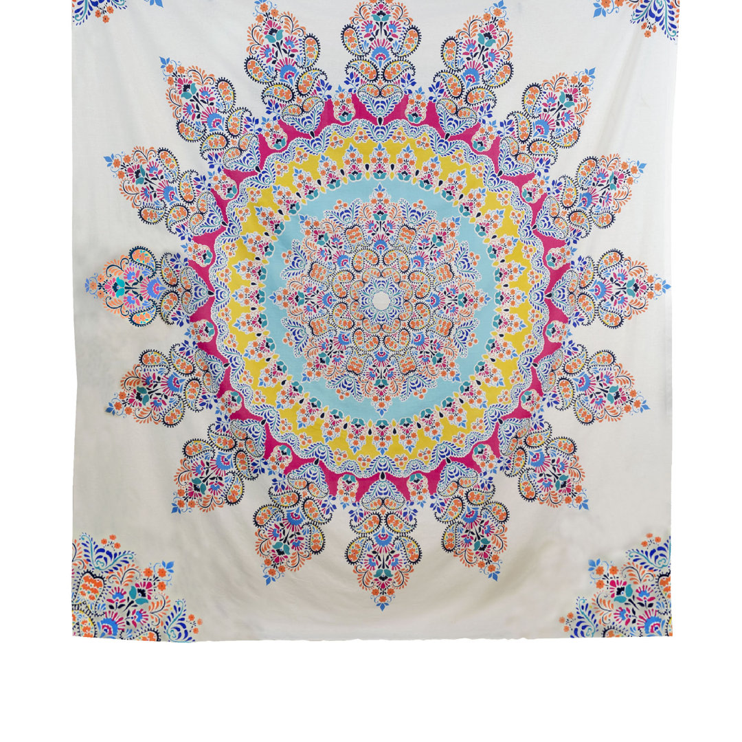 Cotton Tapestry Bungalow Rose