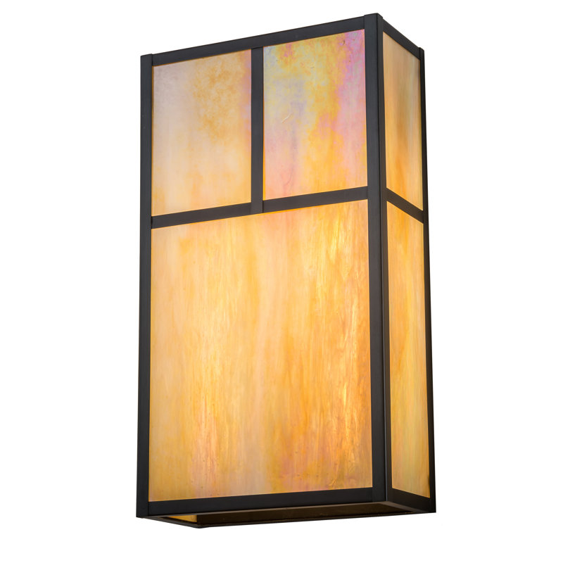 Plafonnier encastré d’extérieur 2 lumières Youngblood, Beige, H 18 po x l 10 po x P 4,5 po