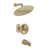 Gold Brushed is out of stock selected