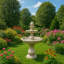 Weather Resistant Floor Fountain