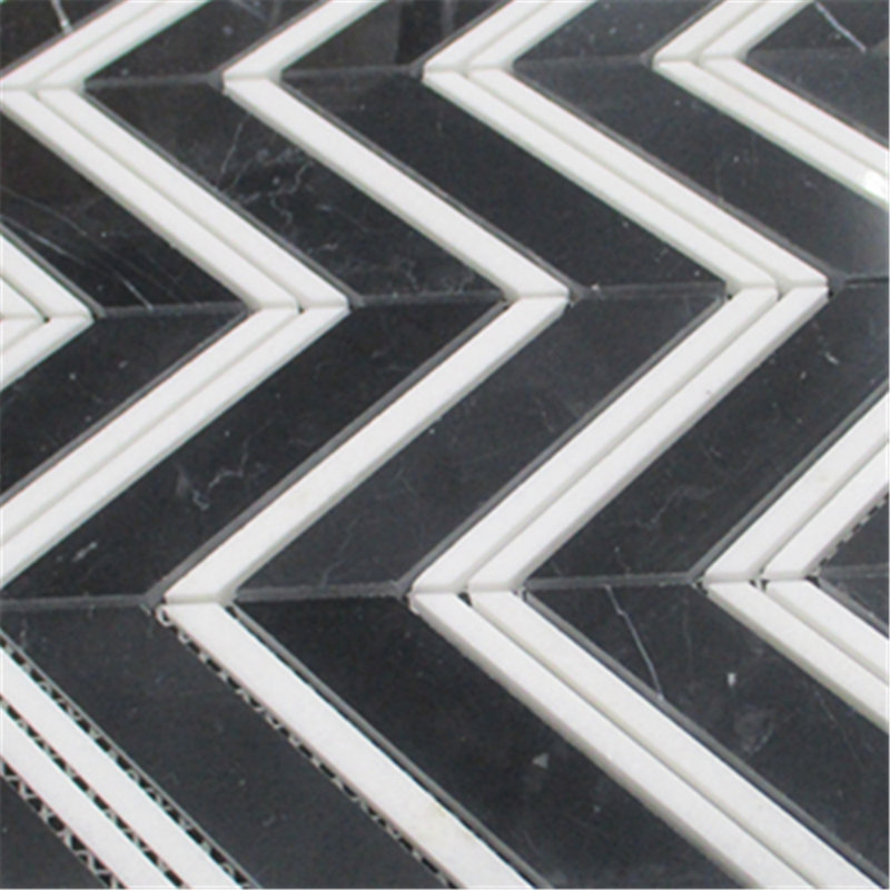 12" x 11" Marble Mosaic Wall & Floor Tile