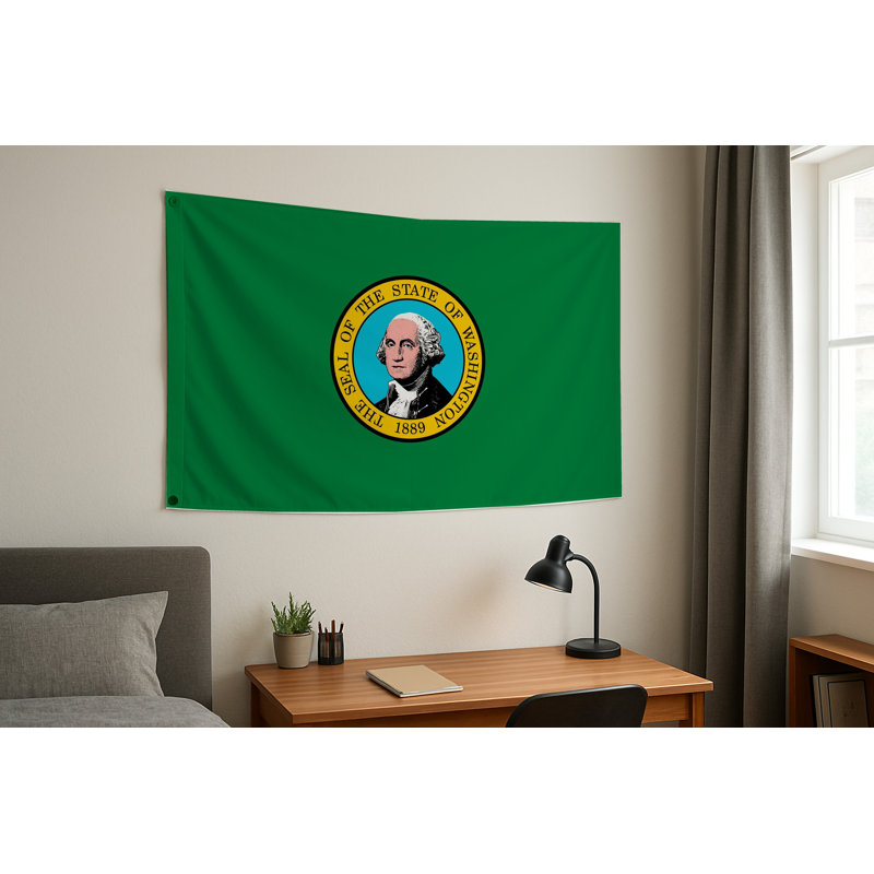 Drapeau de l'État de Washington — Drapeau