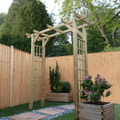 Mercia Flat Top Garden Arch