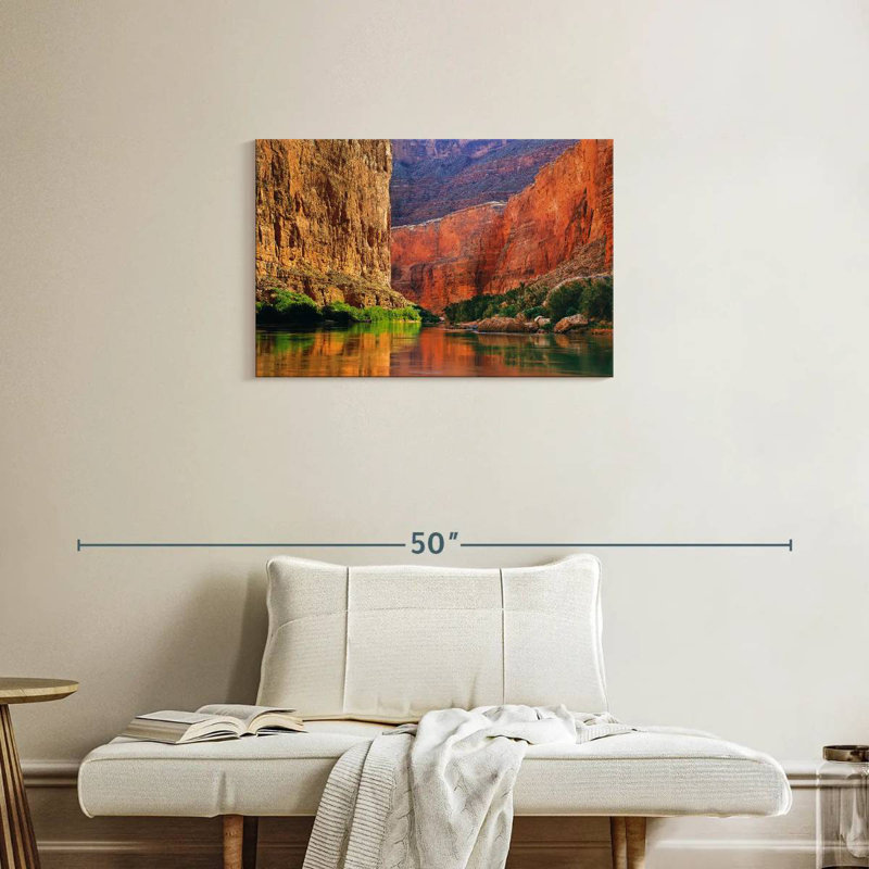 Gorge murale rouge Alvord, H 20 po x l 30 po