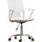 Studio Chrome Plated Adjustable Office Chair-129097930
