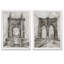 «Bridge Crossing I», ensemble de 2 reproductions d'art encadrées-497132693-497132701-497132689