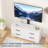 43.7" TV Stand with Mount for TVs 32–75", Modern Media Console with 4 Drawers & Adjustable TV Bracket-2103197559
