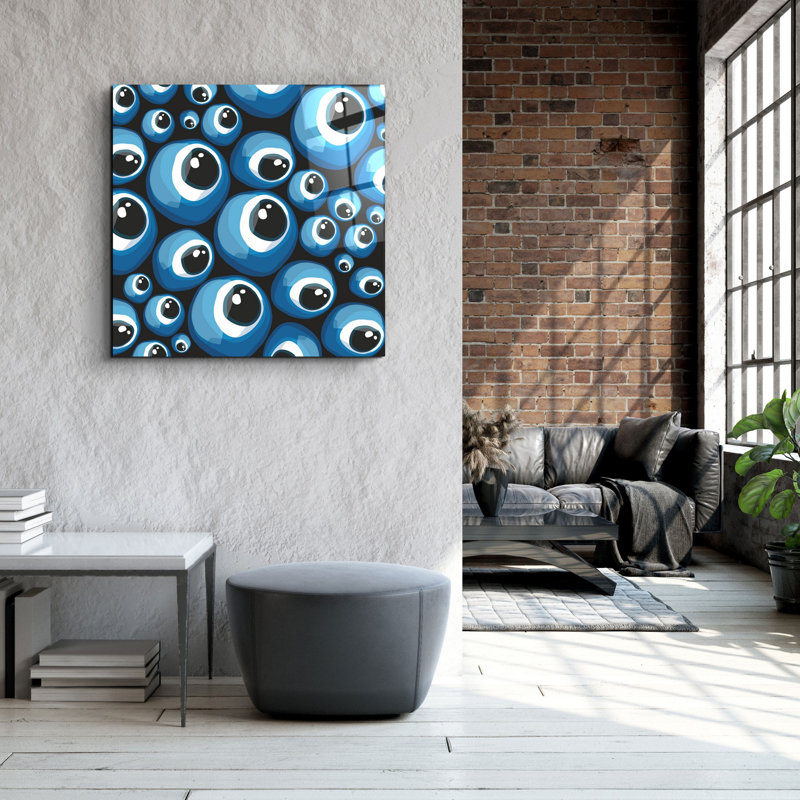 Superbe peinture décorative en verre trempé de 19,7 po x 19,7 po | 100% verre trempé, épaisseur: 0,16 pouce | Impression UV pour des couleurs éclatantes | Parfait pour la décoration intérieure, le salon ou le bureau