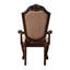 Chaise avec accoudoirs en tissu Elyanna-693301055