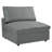 Modway Commix Down Filled Overstuffed Vegan Leather 5-Piece Sectional Sofa-5354786