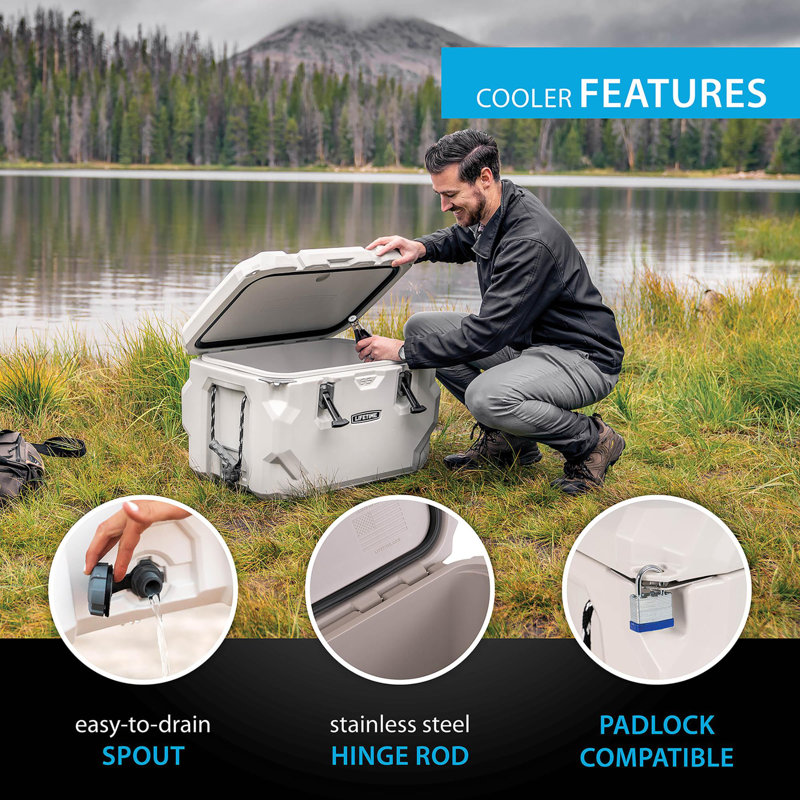 65 Quart Glacier Series Cooler