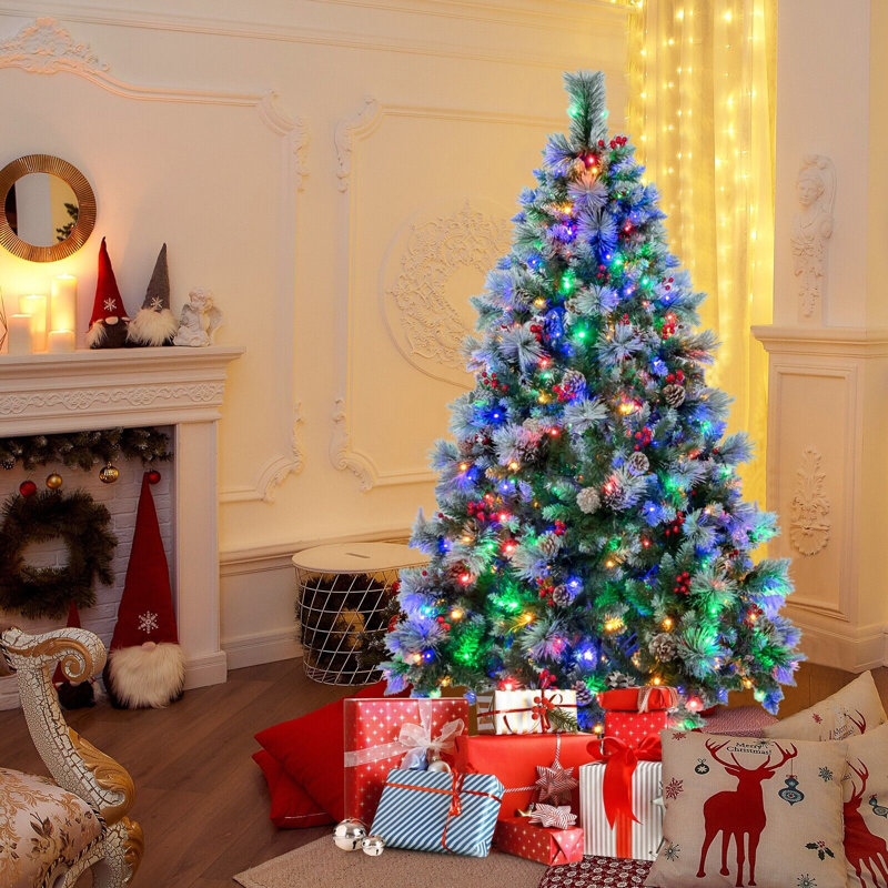 Lighted Artificial Christmas Tree