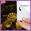Rideaux de douche Golden Seashells Illustration-122927122