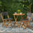 BISTRO SET, 2 Chairs+1 Table