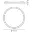 Aneto White LED Outdoor Flush Mount-50933099