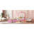 Twin Size Upholstered Bed Frame With LED Lights, Modern Upholstered Princess Bed With Crown Headboard,White-901474394-1002576235-876124431