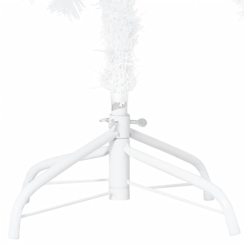 Arbre de Noël artificiel avec lumières DEL et ensemble de boules, 7 pi x 3 pi