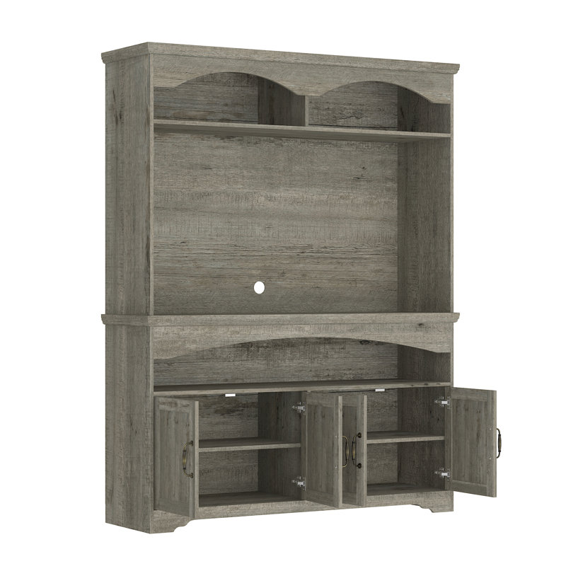 Armoire de salle à manger rétro avec tablettes réglables