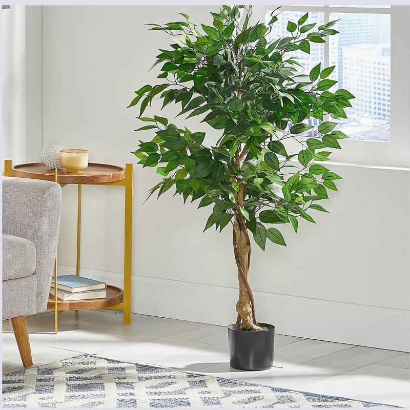 Ficus artificiel 120 cm, H 47,24 po x l 23,62 po