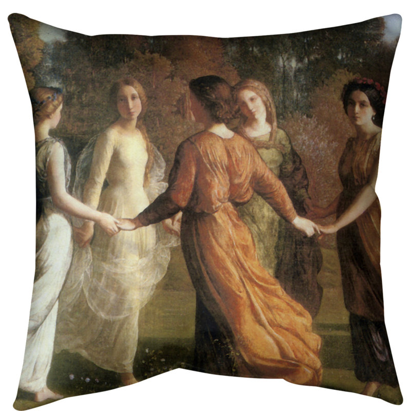 Coussins de l’oreiller du soleil, 14 po x 14 po, Sergé de coton
