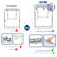 Table pliante réglable 48 po
