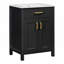 Compact Modern Bathroom Vanity with Durable Ceramic Sink and Ample Storage Perfect for Small Spaces-125080399