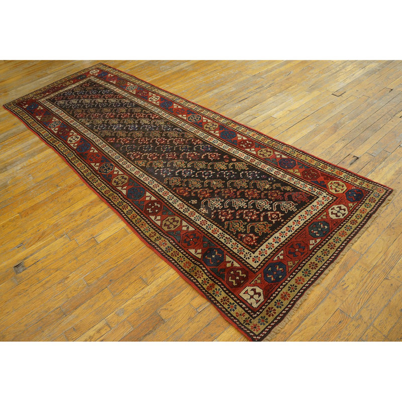 Hand Knotted Wool Geometric Area Rug