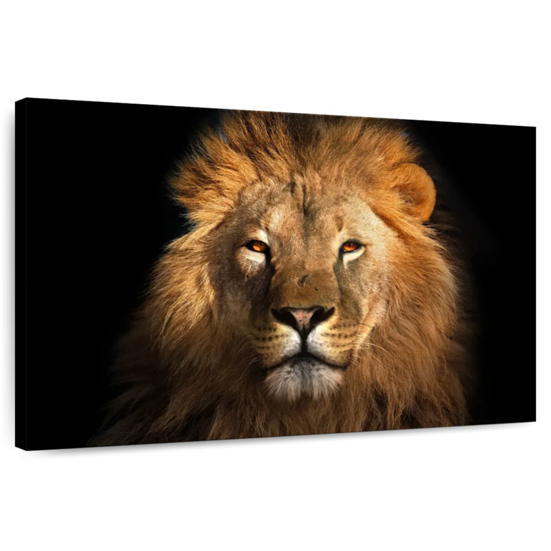 Brampt Fierce Lion Head, 20" H x 30" W