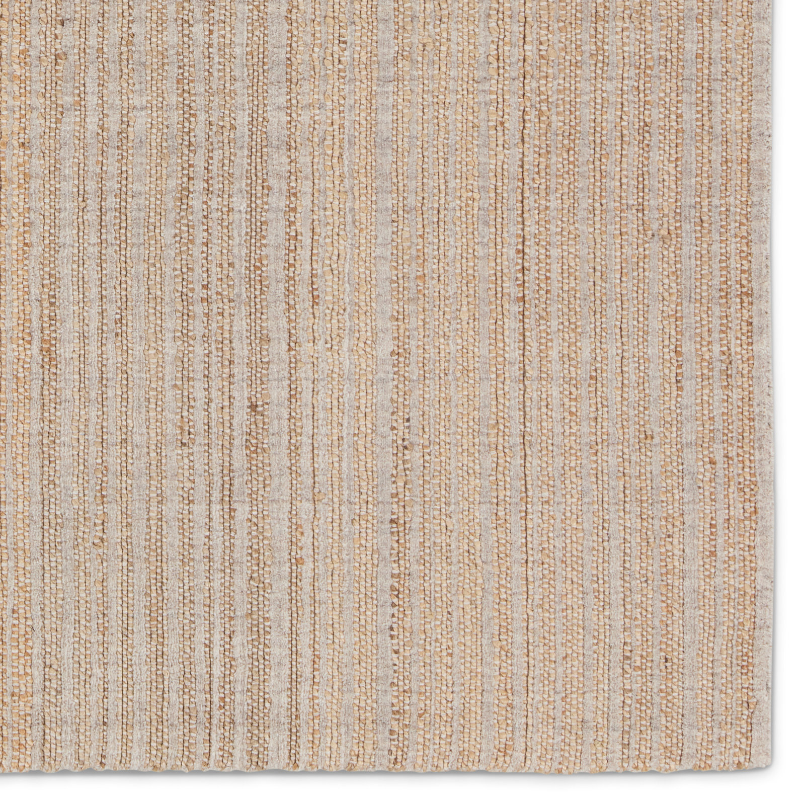 Genesta Handmade Tan/Gray Rug, Runner 3' x 8'