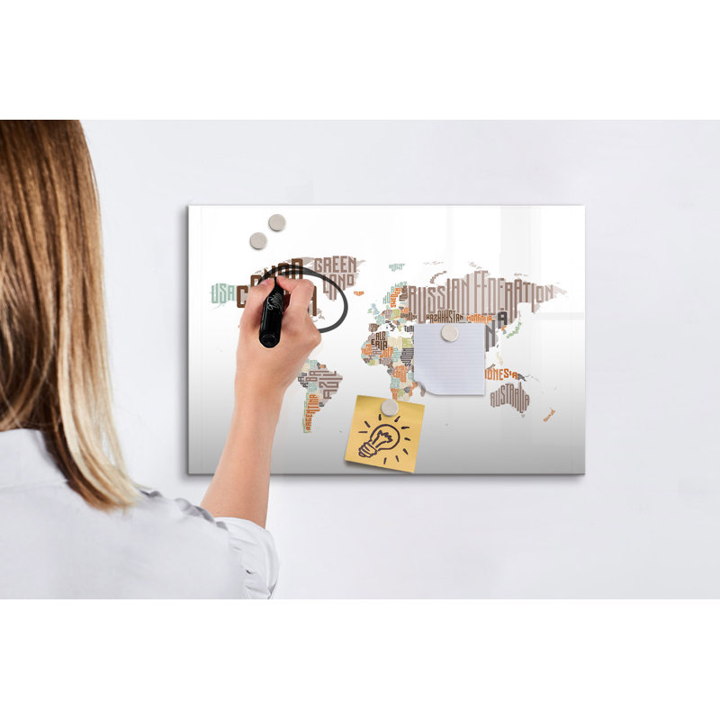 Magnetic Glass Dry Erase Board