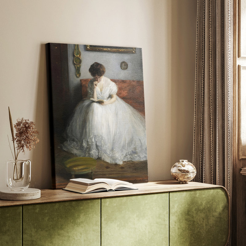 Paysage rétro XCVII - galerie Cavas, H 27 po x l 18 po