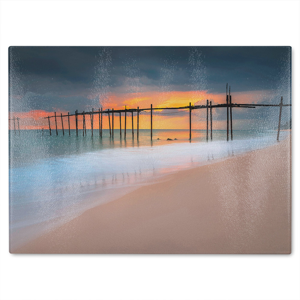 Designer Glass Chopping Board  Designer Glass Chopping Board
