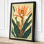 Orange Bloom Botanical - Wrapped Canvas-1955288835-1955288870