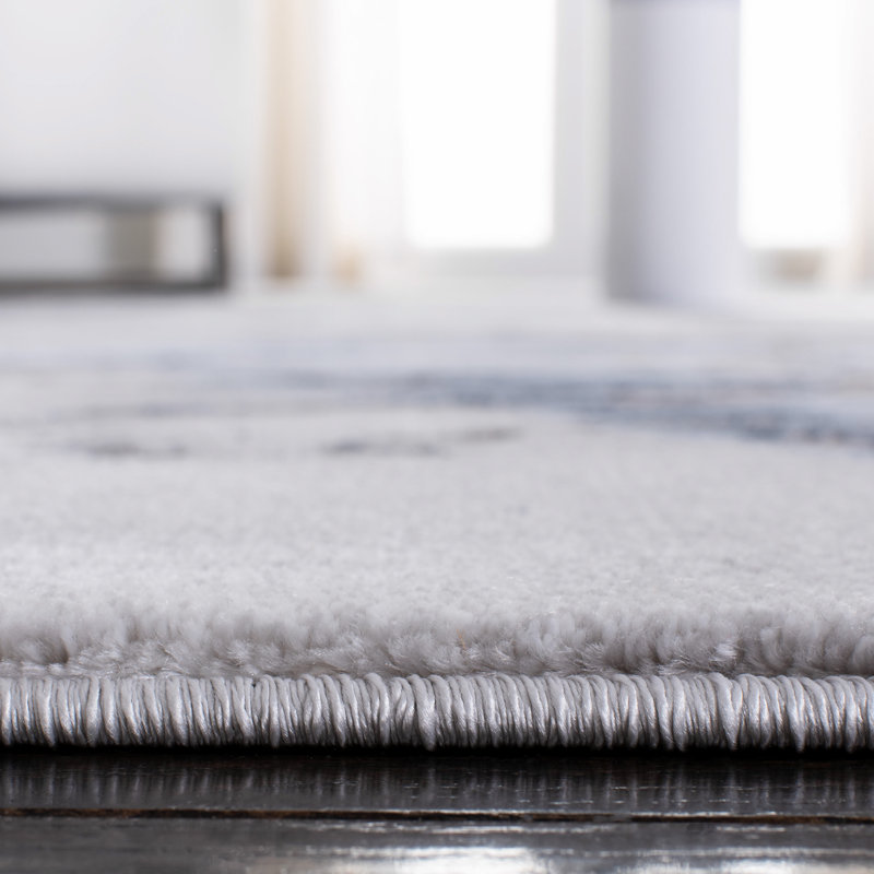 Ahanu Abstract Area Rug, Rectangle 201 x 274 cm