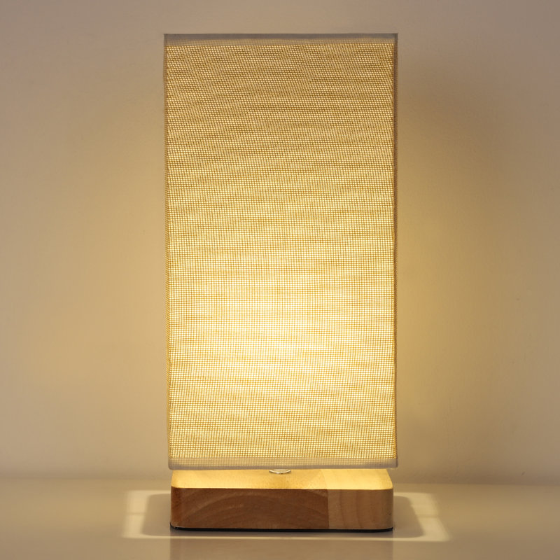 Lampe de table brune 6 po Elfand