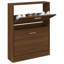 Shoe Cabinet 59x17x81 cm Engineered Wood-424662700
