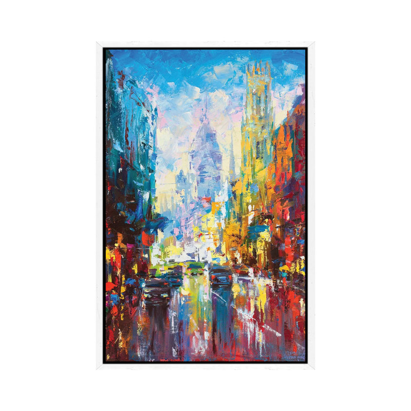 Andrej Ostapchuk by Andrej Ostapchuk - Floater Frame Gallery-Wrapped Canvas Giclée on Canvas, 66.04 cm H x 45.72 cm W, White