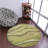 Dalvey HAND TUFTED WOOL ECO-FRIENDLY AREA RUGS - Round | Green Color | Abstract Design | Rugs  for Living room, bedroom-829675909