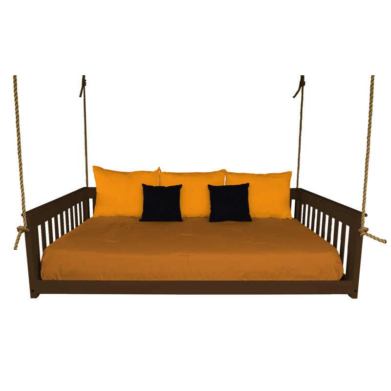 Carol Solid Wood Daybed, Coffee, Full